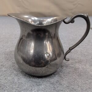 Vintage Pewter Pitcher Creamer Small Jug WEB 1137‎
